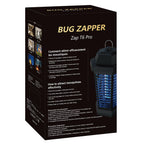 GOOTOP Bug Zapper Outdoor Electric, Mosquito Zapper, Fly Traps, Fly Zapper, Mosquito Killer, 3 Prong Plug, 90-130V, ABS Plastic Outer (Black)