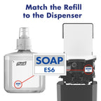PURELL Brand HEALTHY SOAP Lotion Handwash, Clean & Fresh Scent, 1200 mL Refill for PURELL ES6 Automatic Soap Dispenser (Pack of 2) - 6495-02 - Manufactured by GOJO, Inc.