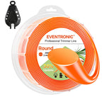 Weed Eater String, 095 String Trimmer Line of 600-Feet, Heavy Duty Weed Wacker String for Universal Replacement, Round Weed Trimmer Line Fits Medium&Heavy Grass&Weed, Weedeater Line of Premium Nylon