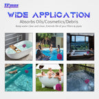 TPmax Reusable Hot Tub Scum Absorber and Oil Absorbing Sponge Twin Pack, Must Have hot tub Accessories for Spa and Pool Cleaner - Hot Tub Sponge - Pool Scum Absorber