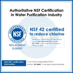 Waterdrop DA97-17376B Replacement for Samsung® HAF-QIN/EXP, DA97-08006C, RF28R7201SR, RF28R7351SG, WD-F45, Refrigerator Water Filter, 3 Filters