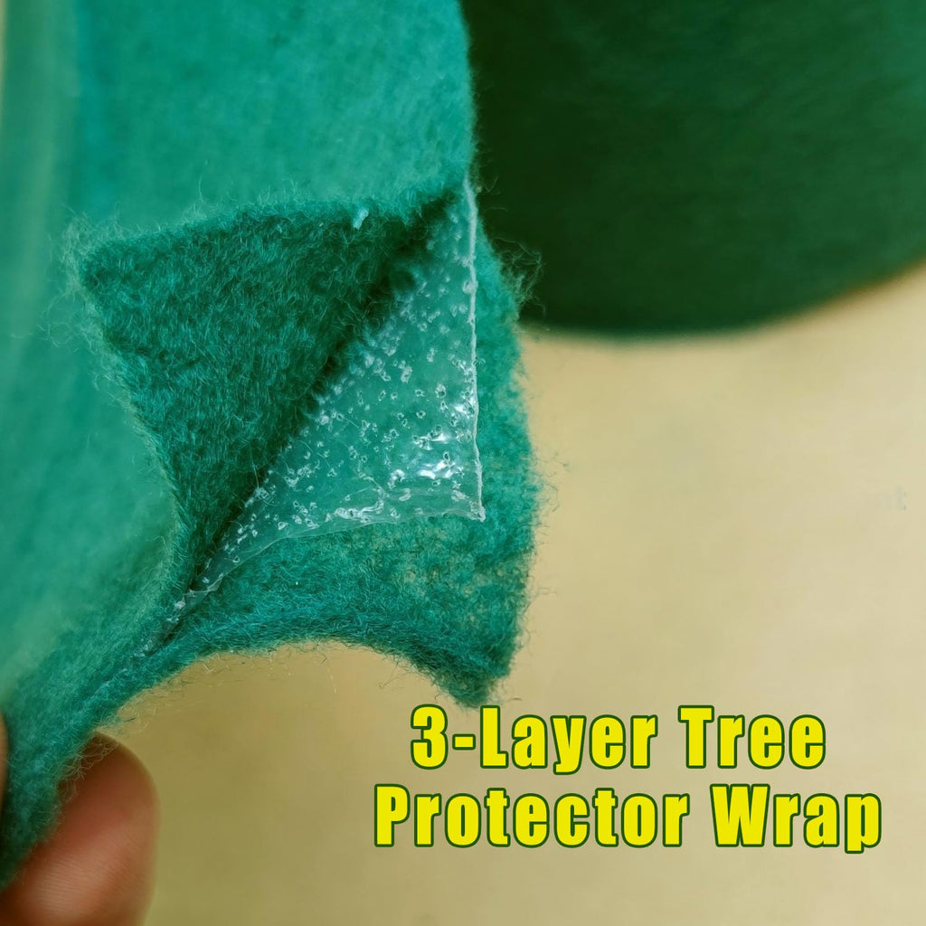 Konload Tree Protector Wraps, Winter Tree Trunk Guard Shrub Trees Antifreeze Bandage Protector Wrap Tree Protection from Deer and Animal