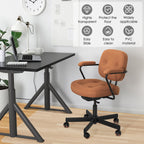 Clear PVC Office Chair Mat - Stronger & Durable Desk Chair Mat for Hardwood Floor, Non-Slip Floor Protector for Office Chair Casters, Hardfloor Mat for Desk (Clear for Hardwood, 36X47IN Rectangle)
