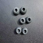 Replacement for Galaxy Buds3 Pro Earbuds Tips Silicone Ear Tips, Galaxy Buds 3 Pro Eartips S/M/L 3 Size 3 Pairs Upgrade Black 913b3