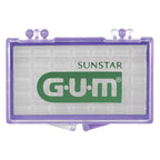 GUM Orthodontic Wax for Braces and Dental Devices - Soothing Dental Wax with Vitamin E and Aloe Vera - Clear Color and Refreshing Mint Flavor (6pk)