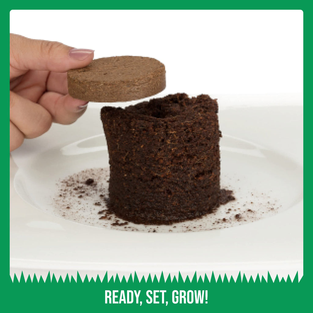 Potting Soil for Indoor/Outdoor Plants, Expands to Fit 3 Inch and 4 Inch Pots - 24 Pack