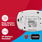 FIRST ALERT CO400-3 Carbon Monoxide Detector, Battery Operated, White , 3-Pack -CO400-3