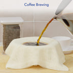 8 PCS Reusable Cheesecloth, Grade 100, 20x20 Inch Hemmed Cheese Cloth for Straining Craft, 100% Cotton Unbleached Cloth Strainer for Cooking, Baking, Juicing, Cheese Making (40×50 Threads)
