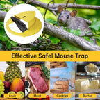 Mouse Trap Bucket - Multi-Catch, Auto-Reset, Humane or Lethal Rat Trap - Mouse Traps Indoor for Home - No Chemicals or Glue Needed - Durable ABS Material - 5 Gallon Bucket Compatible
