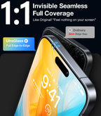 UltraGlass UNBREAK TOP 9H+ Glass for iPhone 16 Pro Max Screen Protector 6.9" (12FT Military Grade Shatterproof) Screen Protector 16 ProMax Tempered Glass (Longest Durable) Full Edge Coverage, 2 Pack