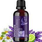 Sleep Essential Oil Blend for Diffuser - Snooze Blend Essential Oil for Sleep with Roman Chamomile Lavender Cedarwood and More - Aromatherapy Oil Blend for Nighttime Relaxation