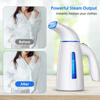OGHom Steamer for Clothes Steamer, Handheld Clothing Steamer for Garment, 240ml Portable Travel Steam Iron (Only for 120V)
