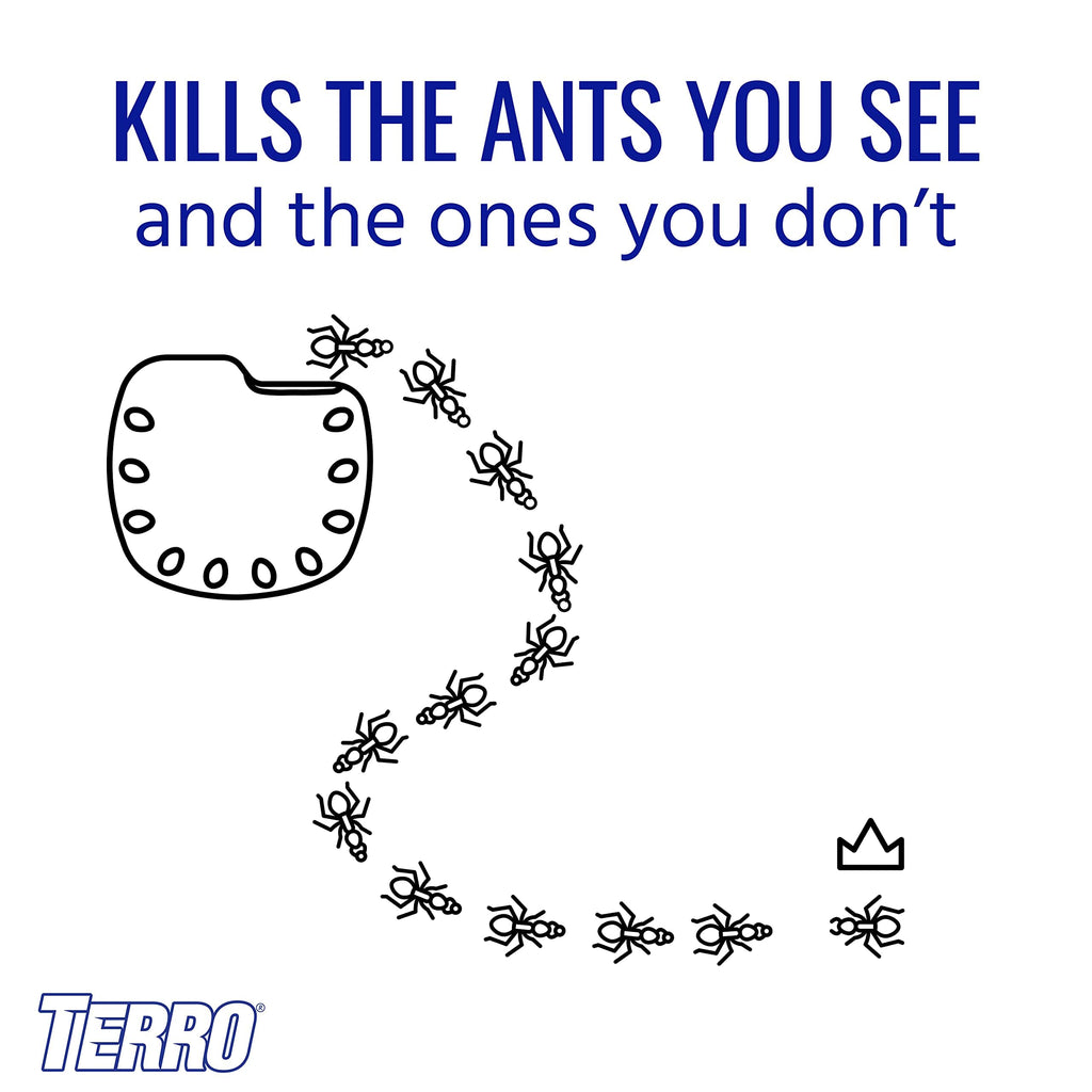 TERRO Multi-Surface Liquid Ant Baits 4 Bait Stations Attracts & Kills All Ants