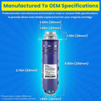 Replacement for Nature2 Duoclear 25 35 Mineral Cartridge W28000 W28001 for All Zodiac Duoclear & Nature2 Fusion, Fusion Soft, Vision Pro System Aboveground Ingroud Swimming Pool Up to 35,000 Gallons