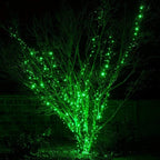 kemooie 300 LED Green String Lights, 99 FT 8 Twinkle Modes Connectable Plug in Green Wire Fairy Lights, Waterproof Christmas Lights for Party Irish St Patrick's Day Decorations (Green)