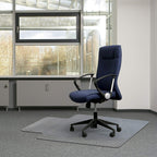 Kuyal Office Chair Mat for Carpets,Transparent Thick and Sturdy Floor Mats for Low and No Pile Carpeted Floors, with Studs (36" X 48" with Lip)