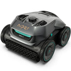 AIPER Cordless Robotic Pool Cleaner, WavePath Navigation, Wall-Climbing, Quad-Motor, 150 mins Runtime for Inground Pools up to 1,600 sq.ft, Seagull Pro ZT6002