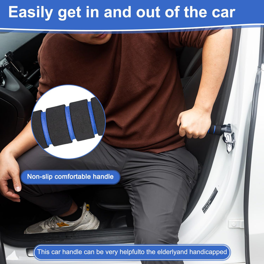 Shouken 3 in 1 Car Handle Assist,Handle for Car Door for Elderly,Car Handle Elderly,Car Handle for Elderly,Car Handle Assist for Elderly,Car Support Handle Multifunction Cane Handle