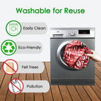 BeeGreen Christmas Gifts Reusable Grocery Bags Bulk 12 Pack Wholesale Reusable Shopping Bags X-Large 50LBS, Machine Washable Kitchen Reusable Bags Heavy Duty, Foldable Bags for Shopping