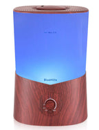 BlueHills Premium 3000 ML XL Essential Oil Diffuser Aroma Humidifier 3 Liter Big 3L Capacity Huge Size Plant Baby Living Room Home Decor Dark Wood Grain 3L-K3
