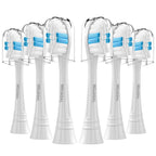 Replacement Brush Heads Compatible with Philips SoniCare Electric Toothbrushes Handle, for Superior Whitening, for Snap-on System, Pack of 6, White…