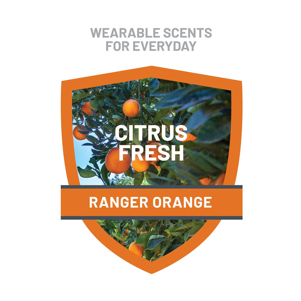 Ranger Ready Picaridin 20% Tick & Insect Repellent, Ranger Orange Scent Deet-Free Bug Spray, Travel Size 3.4 Oz. (Pack of 2)