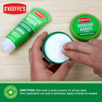 O'Keeffe's Working Hands Hand Cream, For Extremely Dry, Cracked Hands, 6.8 oz Jar (Value Size, Pack of 2)