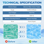 Salt Cell Replacement R0693900 Compatible with Jandy Pro Series TruClear11K & TruClear11KU, Salt Cell Assembly for Pools Up to 35,000 Gallons, Leak-Free Seal