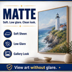 Clear Acrylic Paint Sealer, Gloss & Matte Varnish for Acrylic Painting & Crafts, Non-Yellow Clear Coat for Clay, Wood, Glass, Metal, Plastic, Protect & Boost Gloss on Canvas, Rock Painting & Model