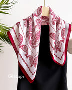Satin Bandana Headscarf for Women Silky Hair Scarves for Fashion Lightweight-27