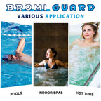 Bromine Tablets for SPA Hot Tub 1lb Brominating Tablets Booster Eliminates Bacteria Algae Soft Water Feel No Chlorine Odor Chemical Sanitizer Chlorine Alternative