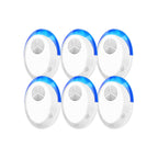 Ultrasonic Pest Repeller Indoor 6 Pack Mouse Rodent Repellent Ultrasonic Plugin Mice Repellent for House, Spider Roach Deterrent Repeller Device Garage Attic IPQ3