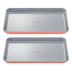 Caraway Non-Stick Ceramic Medium Baking Sheet - Naturally Slick Ceramic Coating - Non-Toxic, PTFE & PFOA Free - Perfect for Baking, Roasting, and More - Medium (15" x 10") - Perracotta