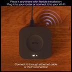 Philips Hue Bridge Pro, Smart Lighting Hub, Wireless, Advanced Encryption, Supports 150+ Lights & 50+ Accessories, Hue Bridge System Works with Apple Home, Alexa, Google, Samsung SmartThings