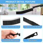 Dfacio 11Pcs Crevice Cleaning Brush Set, Hard Bristle Cleaning Supplies for Kitchen, Bathroom, Corner, Sink, Cup, Teapot, Bottle, Blender