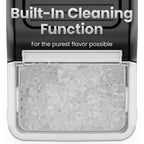Iceman by Chefman Nugget Ice Maker Countertop, Pebble Ice Maker Machine, 26 lb in 24 Hours, Ready in 6 Minutes, Removable Ice Basket, Fun and Chewable Cubes, 1.5L Water Tank, Self-Cleaning Function
