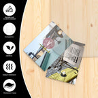 KAISLE Office Chair Mat for Carpet Floor, Plastic Rolling Chair Mat for Carpeted Floors, Computer Desk Chair Floor Mats, 48 x 30 Inch Rectangle Clear Heavy Duty Floors Protector 0.14 Inch Thick