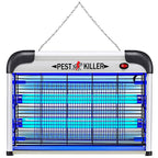 Pest Killer Bug Zapper, Powerful 20W 2800V Electric Mosquito Insect Zapper Indoor Plug-in, Fly Trap Mosquito Killer Repellent UV Light Lamp, Home Pest Control Gnat Moth Catcher Eliminator Eradicator