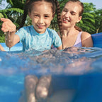 Bestway Steel Pro MAX 15’ x 48" Above Ground Pool, Round Metal Frame Outdoor Swimming Pool for Backyard, Blue, Pool ONLY