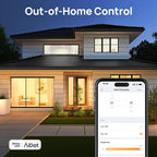 Linkind Smart Light Bulbs, Warm White to Daylight (2700K-6500K), Alexa Light Bulbs, Work with Alexa, Google Home, AiDot, 60W Equiv, Efficient 8.5W, 2.4G WiFi Bluetooth LED CRI>90, A19 E26 800LM, 4Pack
