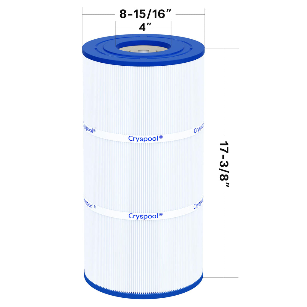 Cryspool® 08046 Filter Compatible with Hayward C900, CX900RE, C-900, PA90, Posi-Clear PXC-95, C-8409, Ultral-B6, PP-B6, FC-1292, 90 Sq. Ft Pool Filter Cartridge, 1 Pack
