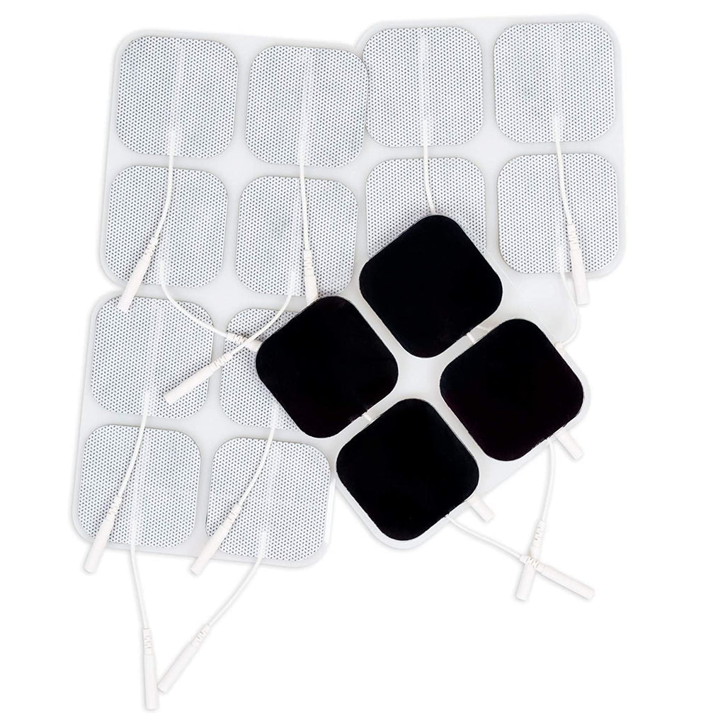 TENS 7000 Official TENS Unit Electrode Pads, 16 Pack - Premium Quality OTC TENS Pads, 2" X 2" - Compatible with Most TENS Machines, Replacement Electrodes Value Pack