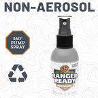Ranger Ready Picaridin Insect Repellent Spray - Mosquito Repellent and Tick Spray, Scent Zero, Travel Size Bug Spray (3.4 oz, Pack of 1)