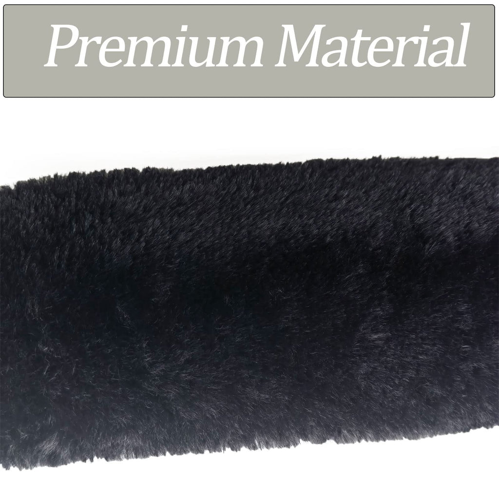 easy-you Pair Wheelchair armrest Covers (Black) Armrest Cushion Pad for Wheelchair Soft Wheelchair Accessories, 100 Count