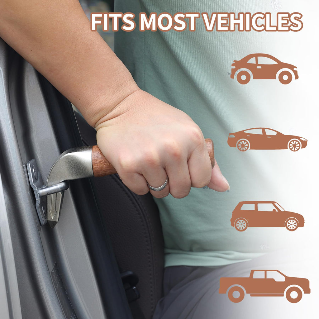 FZCZNKJ Car Door Handle for Elderly Car Handle Assist for Elderly and Disabled Car Door Assist Handle Mobility Aid Window Breaker