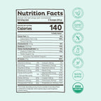 KOS Vegan Protein Powder, Unflavored & Unsweetened - Low Carb Pea Protein Blend, Organic Superfood Rich in Vitamins & Minerals - Keto, Soy, Dairy Free - Meal Replacement for Women & Men - 20 Servings