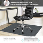 Floor Mat for Office Chair Desk Chair Mat for Carpet Desk Mat for Carpeted Floors Office Rug Hriiiiya Office Chair Mat Floor Protector for Carpeted Version Desk Carpet Anti Slip Rug Pad Hardwood