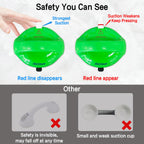 Shower Grab Bars, Safety Shower Grab Bars for Seniors, Drill-Free Shower Handle for Bathroom, Grab Bar for Elderly, Post-Surgery, Pregnant, Green