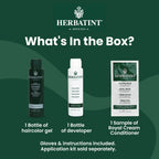 Herbatint Permanent Haircolor Gel, 7N Blonde, Alcohol Free, Vegan, 100% Grey Coverage - 4.56 oz (3 Pack)