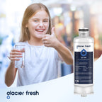 GLACIER FRESH DA97-17376B HAF-QIN Water Filter Replacement for Samsung HAF-QIN/EXP, DA97-08006C, RF23M8070SG, RF23M8070SR, RF23M8090SG, RF23M8090SR, RF23M8570SR, RF23M8590SG (3 Pack)